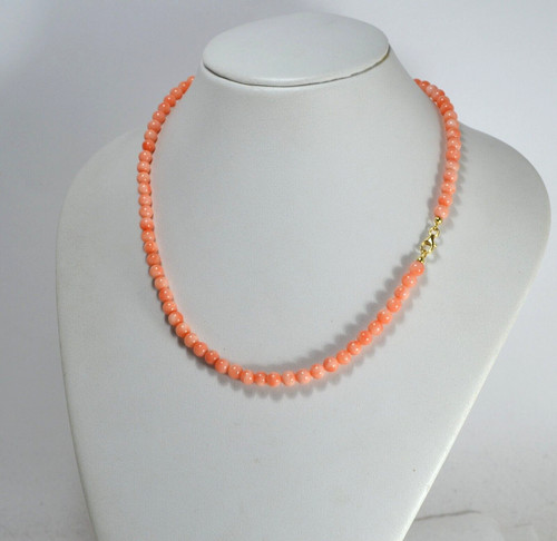 Collana corallo rosa - corallo, 6