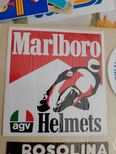 Adesivo marlboro helmets agv - adesivo,