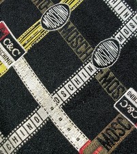 CRAVATTA CRAVATTA USATA MOSCHINO C&C