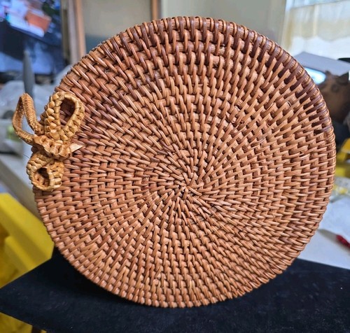 Borsa rattan rotonda - in,