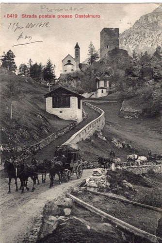 Strada postale presso