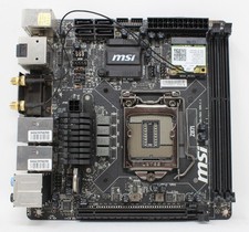Scheda madre MSI Z87I Intel Z87 Mini-ITX doppio socket LAN 1150 (#32116)