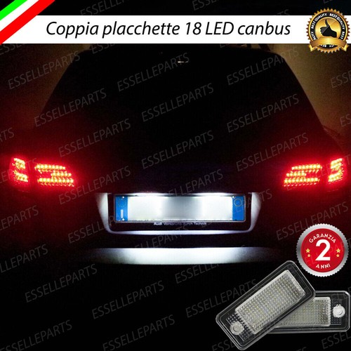 Placchette led luci targa 18 - luci,