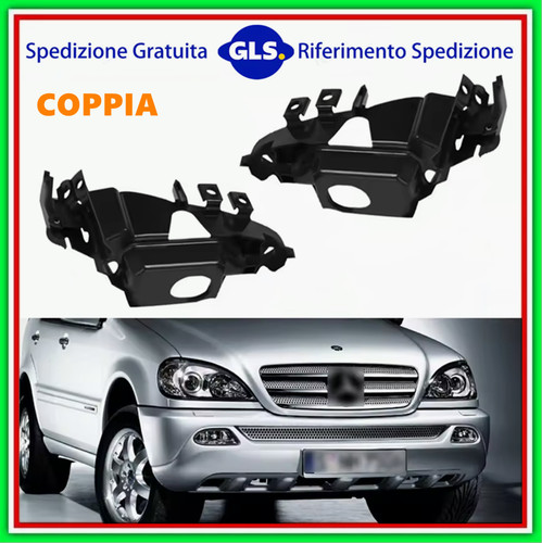 Coppia staffa supporto faro - staffa,