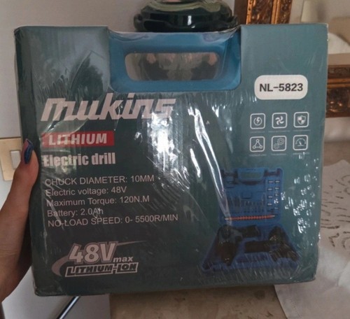 Trapano avvitatore batteria - a,