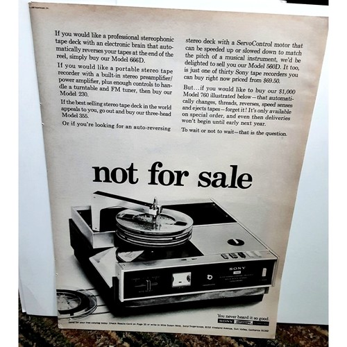 Sony superscope tape - tape, deck