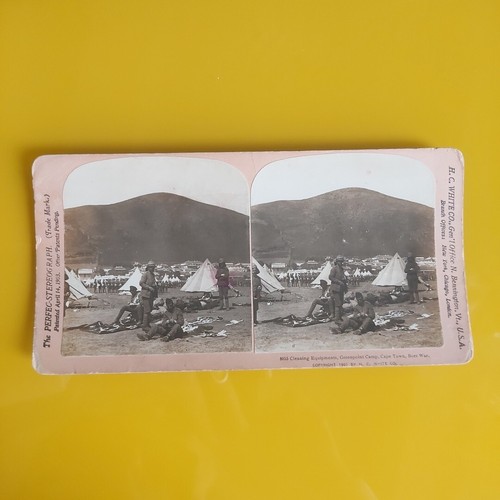 Antica foto stereo - stereo, white