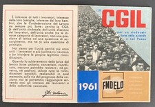Tessera l 1961 - g.g.i.l.,