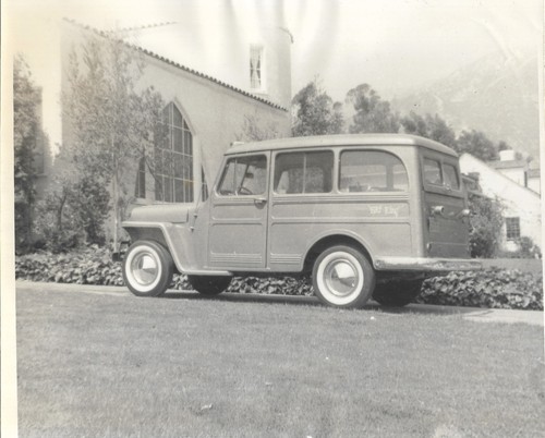 Foto epoca 1950 - jeep, willy