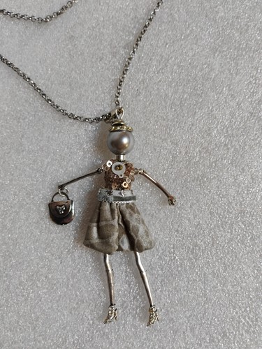 Collana lunga ciondolo - collana,