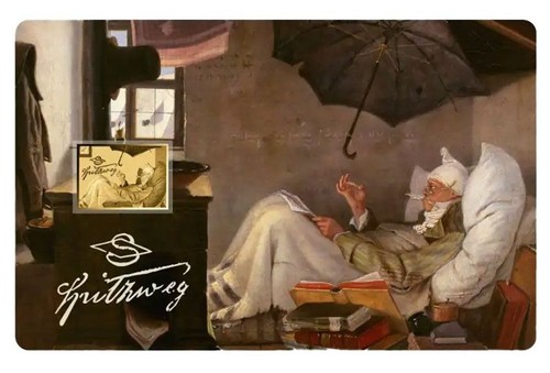 Carl spitzweg the poor - spitzweg, poet