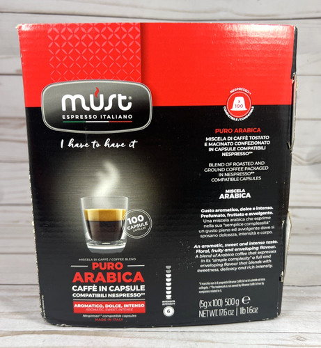 Must espresso italiano puro - must,