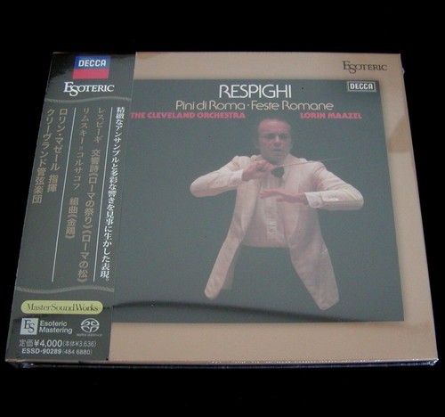 Esoteric essd 90289 respighi - esoteric,