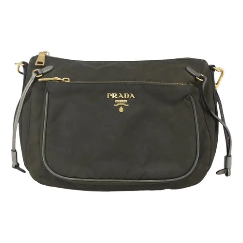 Borsa prada tracolla verde - borsa,