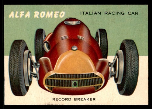 1954 topps world wheels - world, #30