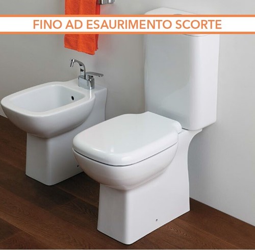 Vaso monoblocco flaminia - vaso,