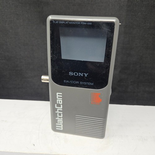 Sony watchcam flat display - sony,
