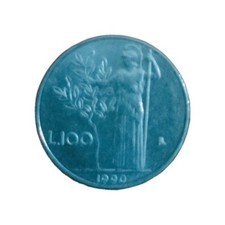 MONETA ITALIA REPUBBLICA 100
