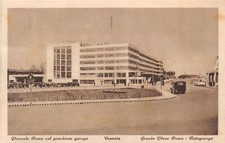 AL7-50C) VENEZIA PIAZZALE ROMA GRANDIOSO GARAGE AUTOGARAGE VIAGGIATA