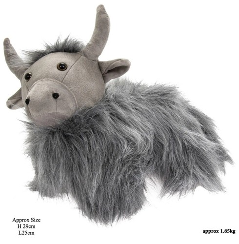 Mucca delle highlands pelosa - mucca,