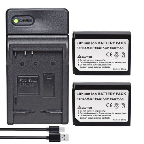 Batteria caricabatterie - 2x,