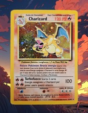 Pokemon Charizard 4/102 Set Base - HOLO - Ita - Vintage - GOOD 