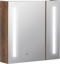 Specchio Bagno Contenitore Con