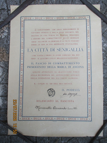 Diploma concesso fondatori - concesso, ai