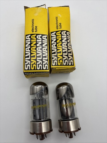Matched pair sylvania 6550 - pair,