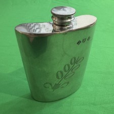 Vintage English Pewter Hip