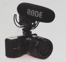 Rode VideoMic Pro con ammortizzatore Rycote Lyre e kit staffa doppia scarpa NUOVO