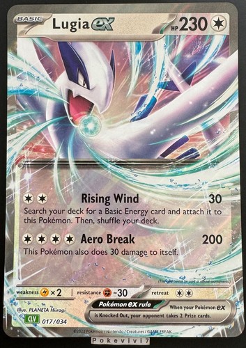Carte pokemon lugia clv - pokemon,