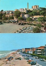 2 CARTOLINE FRANCAVILLA AL MARE CHIETI ANNI 70