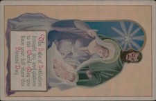 Cartolina Presepe di Natale