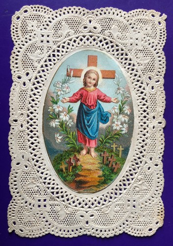 Quadro pizzo gesù - quadro, bambino