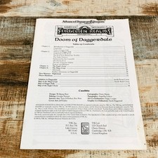 AD&D Advanced Dungeons and