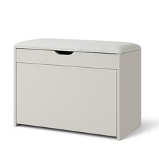 Scarpiera con seduta e ripiani