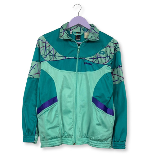 Felpa lotto vintage verde - lotto,