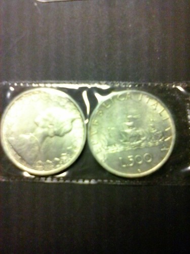 500 lire argento - , caravelle
