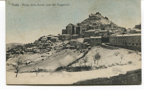 1932 tolfa monte della rocca - tolfa,