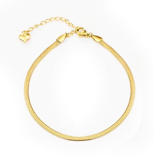 Bracciale acciaio inox catena - bracciale,