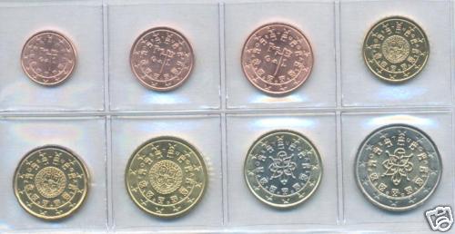 Portogallo 2005 set euro - , 1
