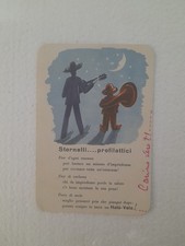 Calendarietto Tascabile Pubblicitario Profilattici Hatu' Velo , 1954