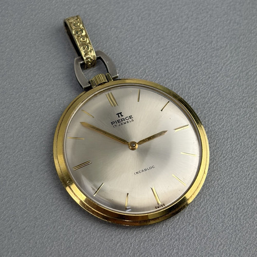 Orologio tracolla placcato - orologio,