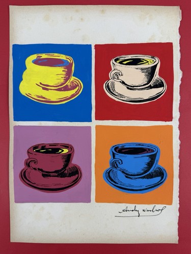 Andy warhol disegno carta - andy, su