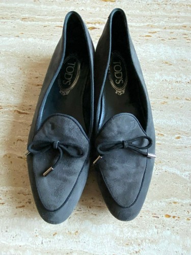 Mocassino blu con nappine - con, nappine 