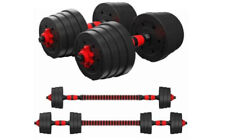 SET  MANUBRI E DISCHI KIT PALESTRA 40KG PESI BILANCIERE  MANUBRIO MANUBRI IL TOP