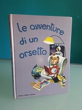 Libro per bambini "Le avventure di un orsetto" L.Farina , ed. "AMZ Milano", 1968