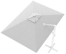 Ombrellone da Giardino Decentrato 3x4m in Alluminio Telo in Poliestere Mosini