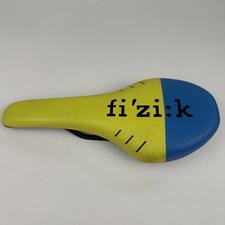 Sella da corsa Fizik Tundra M5 giallo blu con guide in manganese
